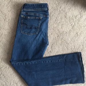 American Eagle Kick Boot Medium/Dark Wash Jeans